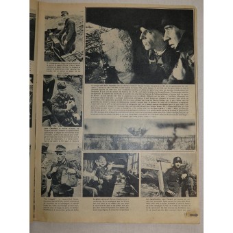 Ranskan kieli “Signal” -lehti, nr.22, marraskuu 1943. Espenlaub militaria